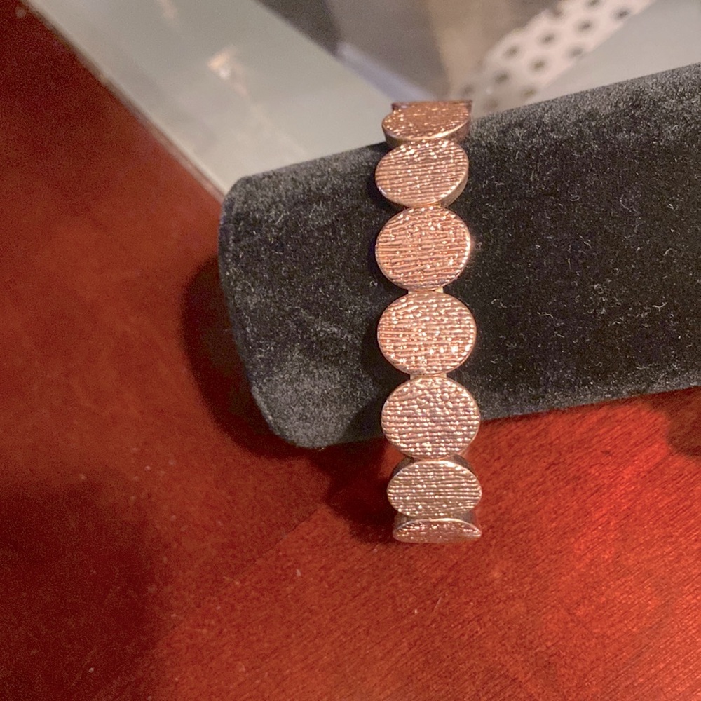 Rose gold bracelet